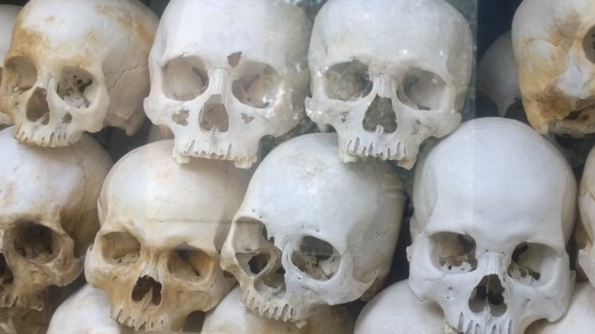History: The killing fields, Cambodia
