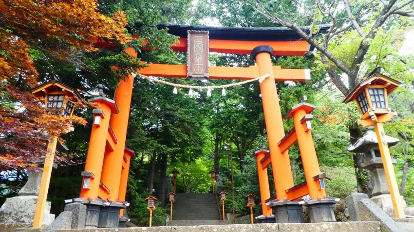 Arakura Sengen Shrine in Fujiyoshida