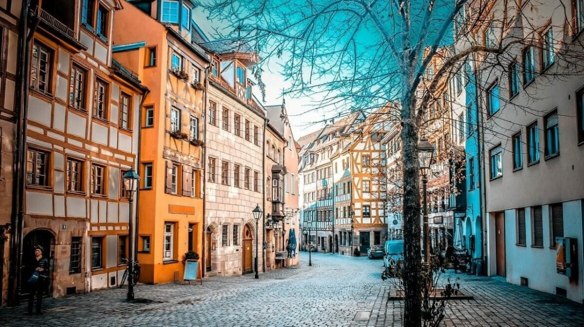 The old town of Nuremberg, Germany