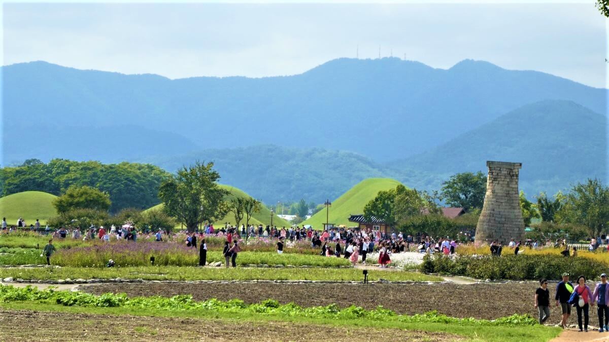Cheomseongdae Observatory in Gyeongju, South Korea