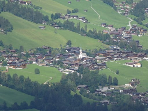 The little village Alpbach in Austria