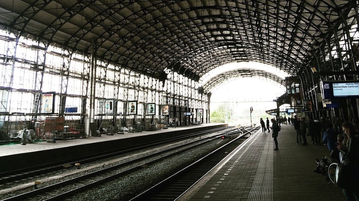 The Train Station of Haarlem, The Netherlands