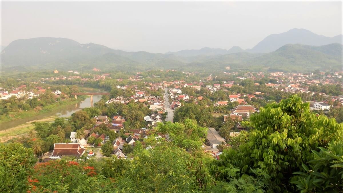 View of Luang Prabang, Laos