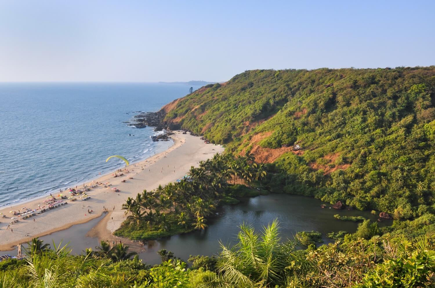 Sweet Lake near Arambol, Goa