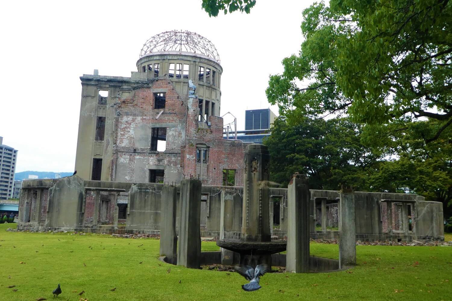 The Atomic Bomb Dome in Hiroshima, Japan