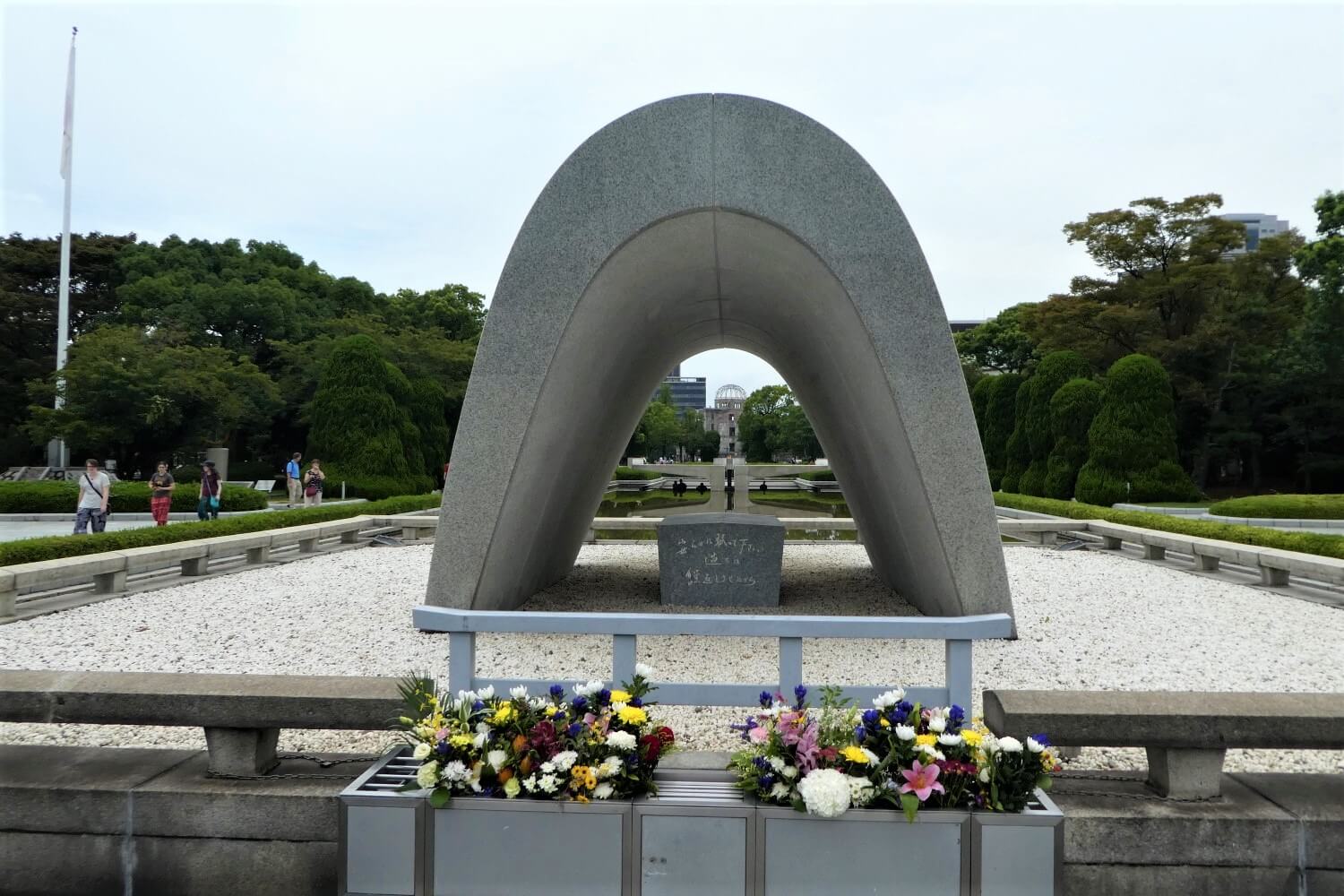 The Peace Memorial Park and the Atomic Bomb Dome
