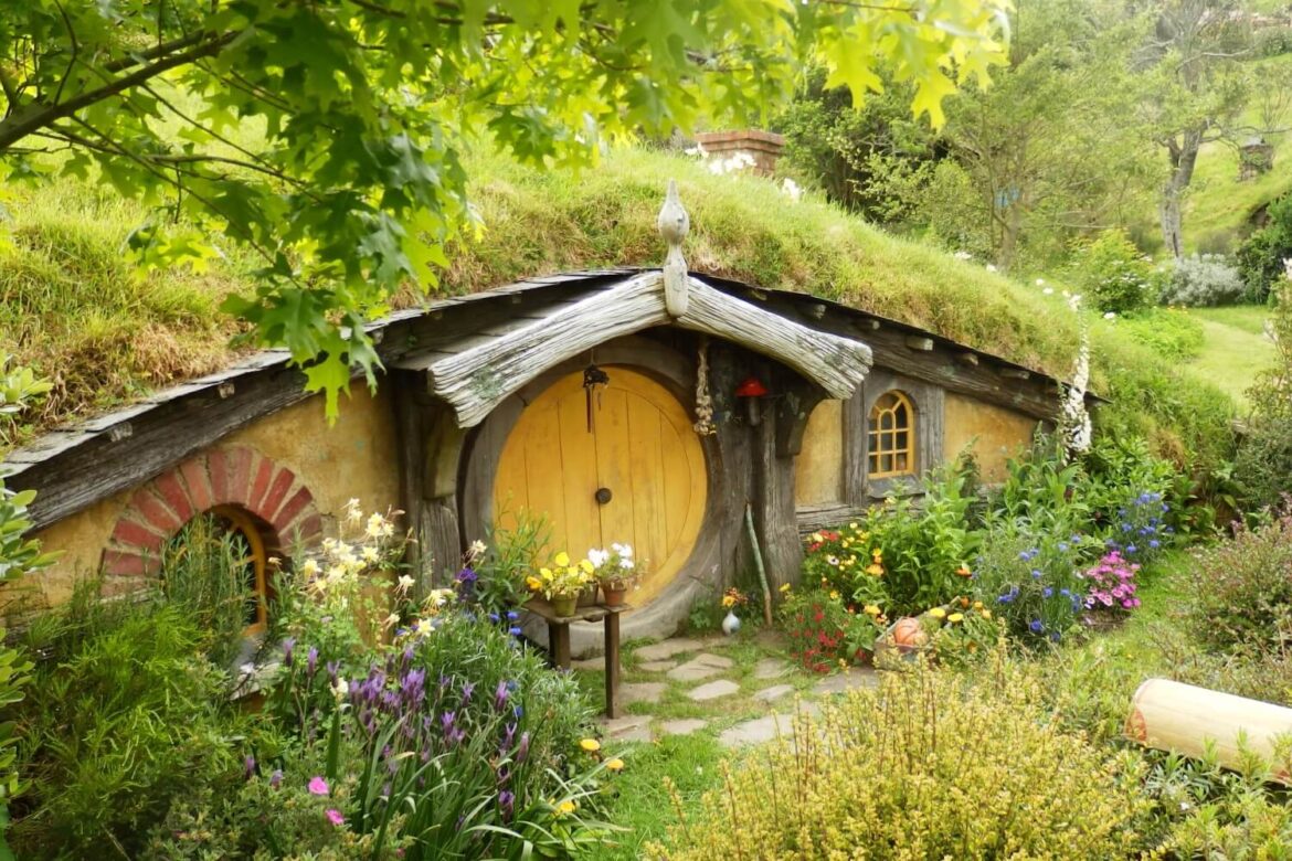 Hobbiton Movie Set in Matamata, New Zealand
