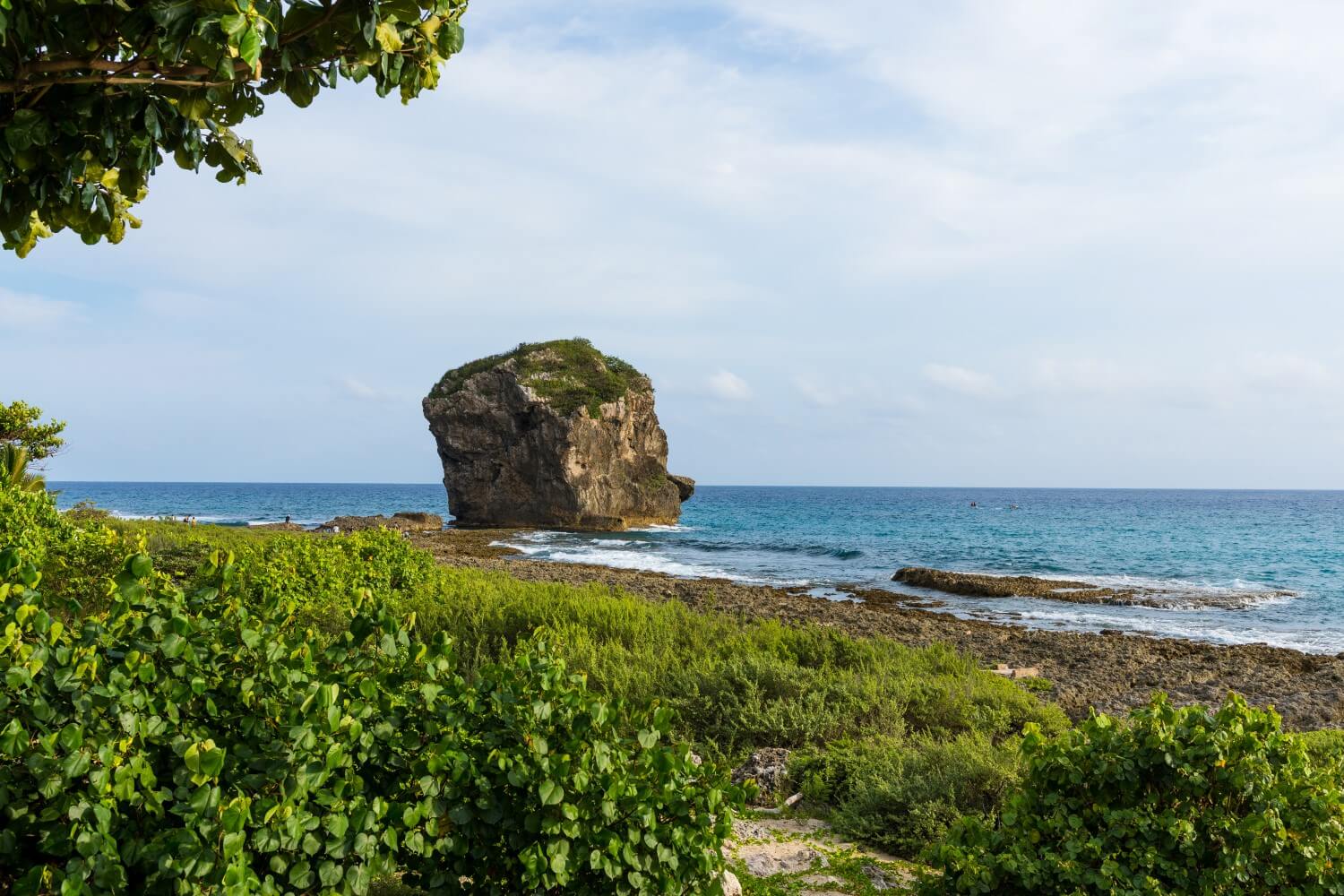 Chuanfan Rock in Kenting National Park, Taiwan