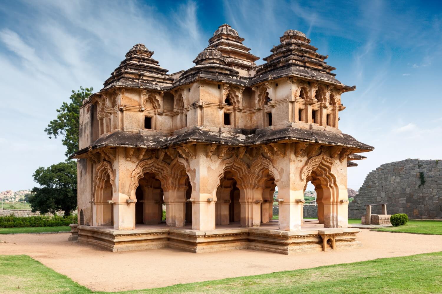 The Lotus Mahal in Hampi, India
