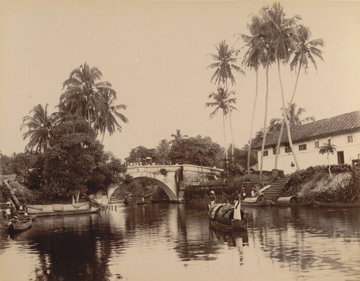 A photo of Alappuzha from 1900