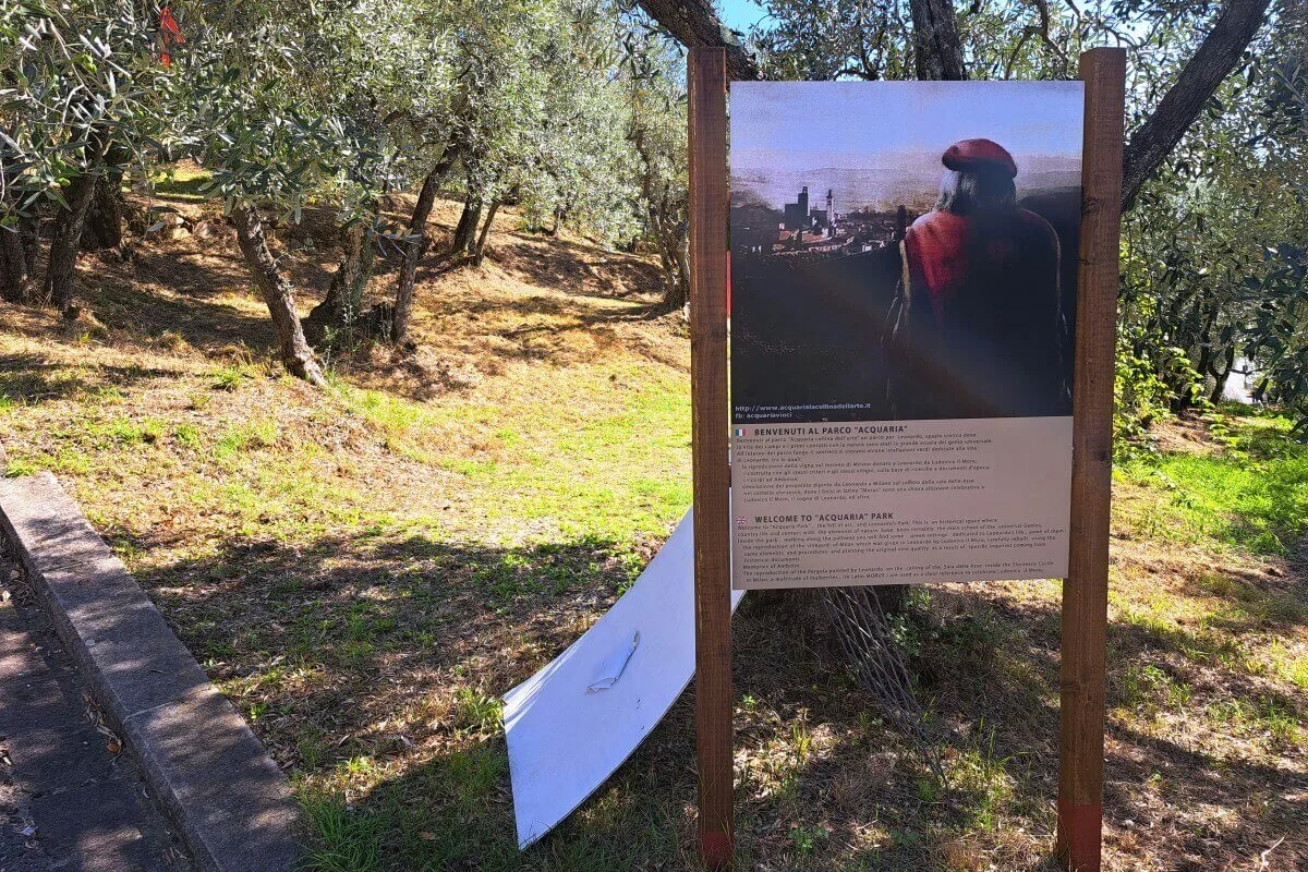 itinerario strada verde - casa leonardo